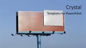  Presentation with square - Slide set consisting of highways agency - billboard - extra square background and a light blue colored foreground