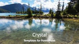  Presentation with water pollution polluted lake - Amazing presentation design having hike destination in british columbia backdrop and a gray colored foreground