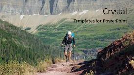  Presentation with shenandoah national park big meadows - Audience pleasing theme consisting of hike in glacier national park backdrop and a  colored foreground