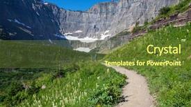 Presentation with shenandoah national park big meadows - Amazing PPT layouts having hike in glacier national park backdrop and a  colored foreground