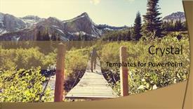  Presentation with montana - PPT layouts enhanced with hike in glacier national park montana background and a coral colored foreground