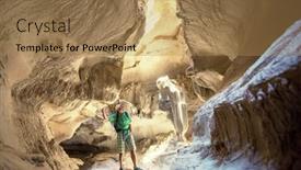  Presentation with utah - PPT theme featuring hike-in-the-utah-mountains background and a  colored foreground