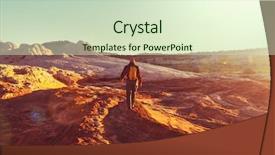  Presentation with couples hiking the mountains - PPT layouts enhanced with hike in the utah mountains background and a soft green colored foreground