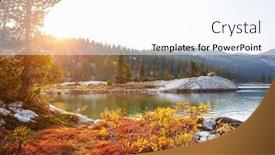  Presentation with wyoming - Beautiful slide set featuring hike-in-wind-river-range backdrop and a white colored foreground