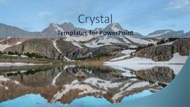  Presentation with wyoming - Slide set consisting of hike-in-wind-river-range background and a light blue colored foreground