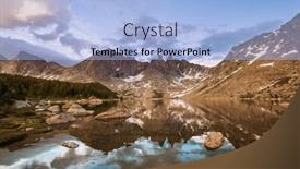  Presentation with wyoming - Slide set consisting of hike-in-wind-river-range background and a light blue colored foreground