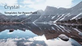  Presentation with wyoming - Slide set enhanced with hike-in-wind-river-range background and a light blue colored foreground