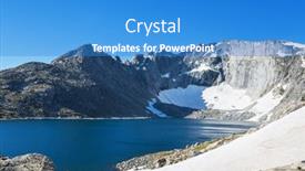  Presentation with wyoming - PPT layouts having hike-in-wind-river-range background and a teal colored foreground