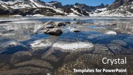  Presentation with wyoming - Slides having hike-in-wind-river-range background and a dark gray colored foreground