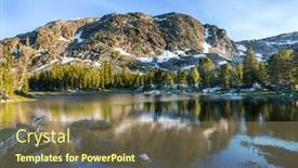  Presentation with wyoming - PPT layouts having hike-in-wind-river-range background and a violet colored foreground
