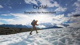  Presentation with filter - Colorful slide set enhanced with hike in wrangell-st elias national park alaska instagram filter backdrop and a teal colored foreground