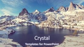  Presentation with nevada - Beautiful presentation theme featuring hike to beautiful minaret lake ansel adams wilderness sierra nevada california usa autumn season backdrop and a tawny brown colored foreground