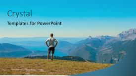  Presentation with mountain view - 