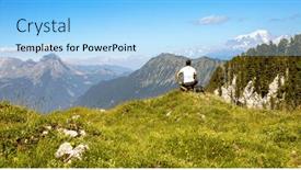  Presentation with mountain view - 