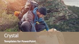  Presentation with checks - PPT layouts enhanced with bread - wooden table bakery and grocery background and a gray colored foreground.