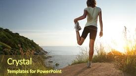  Presentation with st andrews cross - Colorful theme enhanced with hill and enjoying sunset backdrop and a tawny brown colored foreground