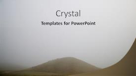  Presentation with spain - PPT theme having hills-in-zaragoza-province-aragon background and a light gray colored foreground