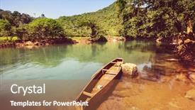  Presentation with guatemala - Amazing theme having hilly - amazing mountains landscape in guatemala backdrop and a red colored foreground