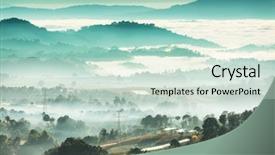  Presentation with guatemala - Slides enhanced with hilly - amazing mountains landscape in guatemala background and a soft green colored foreground