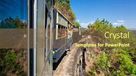  Presentation with train railway - 