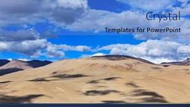  Presentation with kashmir - Colorful slide set enhanced with himalayan mountain lake in himalayas tso moriri official name tsomoriri wetland conservation reserve korzok changthang area ladakh jammu and kashmir india backdrop and a teal colored foreground