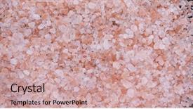  Presentation with pink himalayan salt himalayan salt - Theme consisting of detail loop pile - pink himalayan salt rotating big background and a soft green colored foreground