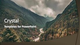  Presentation with forests - Amazing PPT layouts having the north-eastern nepal backdrop and a dark gray colored foreground