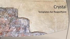  Presentation with ancient ruins - Amazing slides having hindrance - ancient wall in ruins backdrop and a  colored foreground