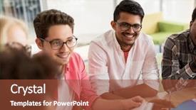  Presentation with high technology - PPT theme having hindu books - education high school people background and a  colored foreground