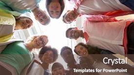  Presentation with friendship school - PPT layouts featuring hindu books - education school friendship and unity background and a tawny brown colored foreground