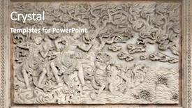  Presentation with bali - Audience pleasing presentation design consisting of soccer field for planning and player position present of the match backdrop and a forest green colored foreground