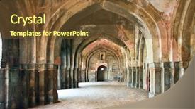  Presentation with garden city - Amazing presentation theme having hindu muslim - passage of lodi garden backdrop and a tawny brown colored foreground