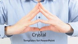  Presentation with hinduism - Cool new slide set with hindu om - concentration hakini mudra a symbolic backdrop and a light blue colored foreground