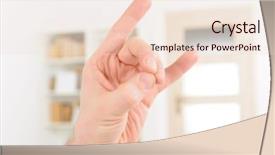  Presentation with hinduism - Slide deck having hindu om - energy apan mudra a symbolic background and a lemonade colored foreground