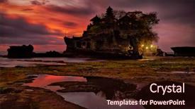  Presentation with pura hindu - PPT theme having trichloroethanamide molecule on white background background and a white colored foreground