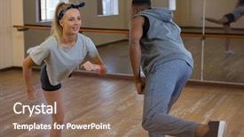  Presentation with mirror dance moves - Theme having hip hop black culture - friends rehearsing dance against mirror background and a  colored foreground