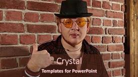  Presentation with youth sports - Theme consisting of hip-hop-culture-a-stylish background and a tawny brown colored foreground