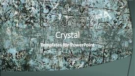  Presentation with hip hop - PPT layouts with hip hop urban gangs - grunge background of graffiti background and a gray colored foreground