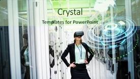  Presentation with hip - Colorful presentation theme enhanced with hip using virtual reality backdrop and a soft green colored foreground