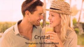  Presentation with infants spine and hip - Theme featuring hip young couple drinking orange juice together on the cafe terrace on sunny day background and a coral colored foreground