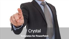  Presentation with finger point - Audience pleasing theme consisting of hirebutton - businessman point finger at you backdrop and a dark gray colored foreground