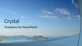 Presentation with hiroshima - PPT layouts enhanced with hiroshima day - seto inland sea as seen background and a light blue colored foreground