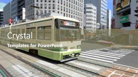  Presentation with hiroshima - Cool new PPT theme with hiroshima-japan-july-16-being backdrop and a coral colored foreground