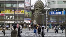  Presentation with hiroshima - Theme having hiroshima-japan-may-25-2017 background and a dark gray colored foreground