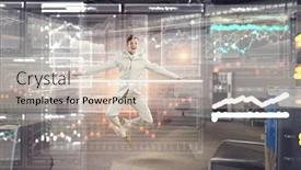  Presentation with active life - Slide set having his-active-position-in-life background and a soft green colored foreground