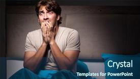  Presentation with bed - Amazing slide set having his bed having nightmare backdrop and a ocean colored foreground