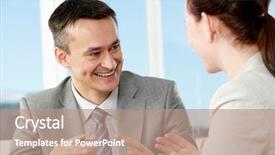  Presentation with smart farm - PPT theme featuring red caviar in pastries and lettuce on plate background and a light gray colored foreground.