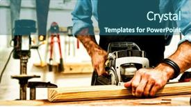  Presentation with art and craft of jammu and kashmir - Theme consisting of his craft in a dusty background and a  colored foreground