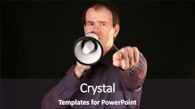  Presentation with preaching - Beautiful presentation theme featuring his demands known by speaking backdrop and a dark gray colored foreground