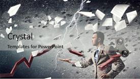 Presentation with power media - Cool new slide deck with his energy and power are backdrop and a light gray colored foreground